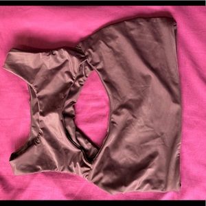 Mikoh Cut Out Crop Swim Top